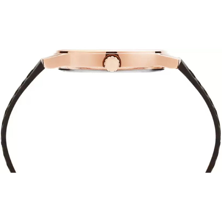 Timex Fashion Men's Rose Gold Dial Round Case 3 Hands Function Watch -TWNTG07SMU03