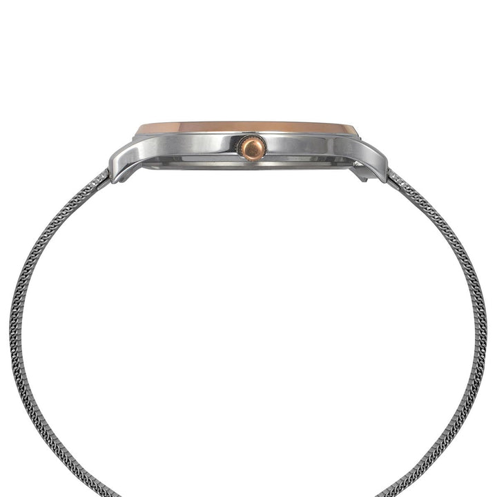 Timex 3 Hands Men Analog Blue Dial Coloured Quartz Watch, Round Dial With 30 Mm Case Width - TWTG105SMU03