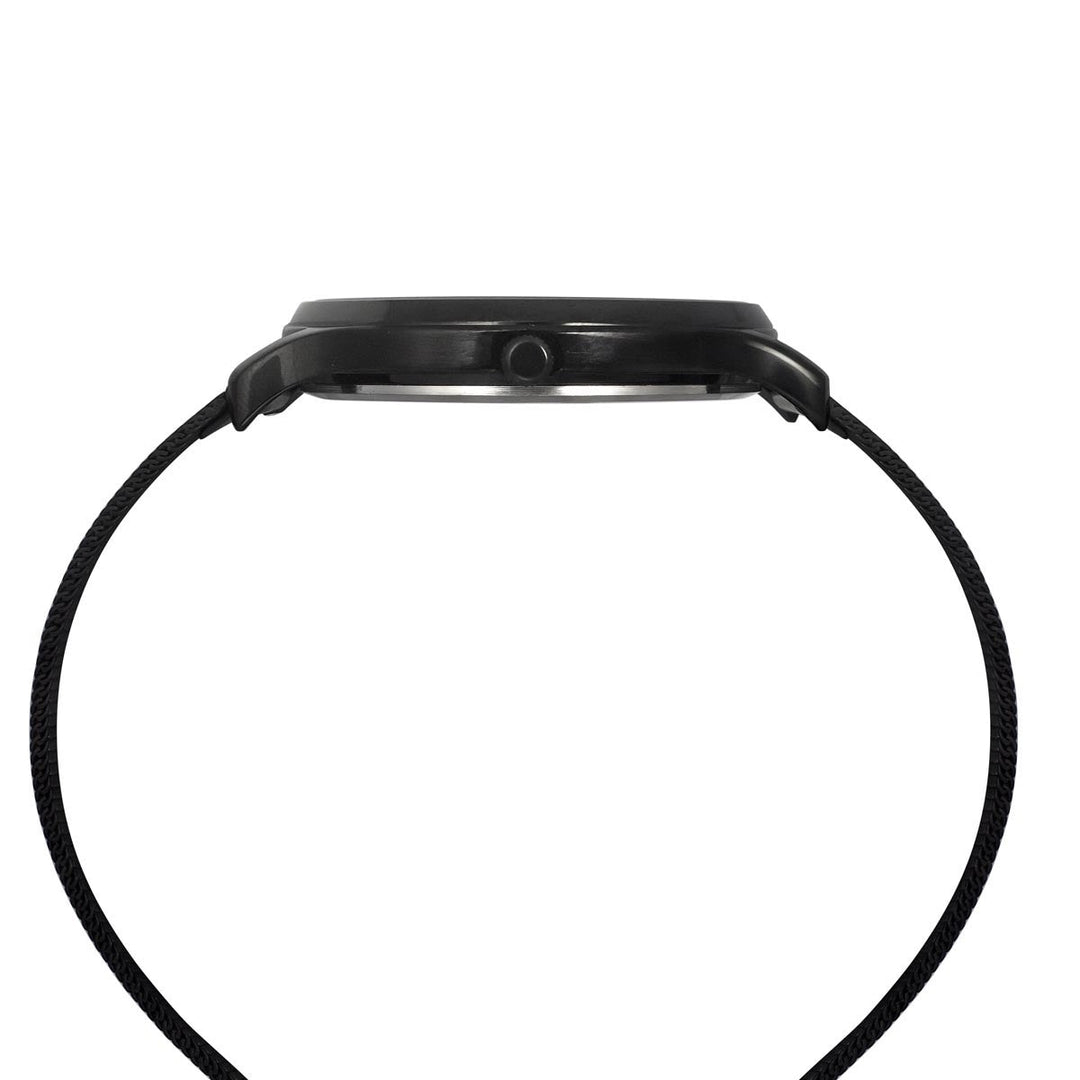 Timex 3 Hands Men Analog Black Dial Coloured Quartz Watch, Round Dial With 30 Mm Case Width - TWTG105SMU04