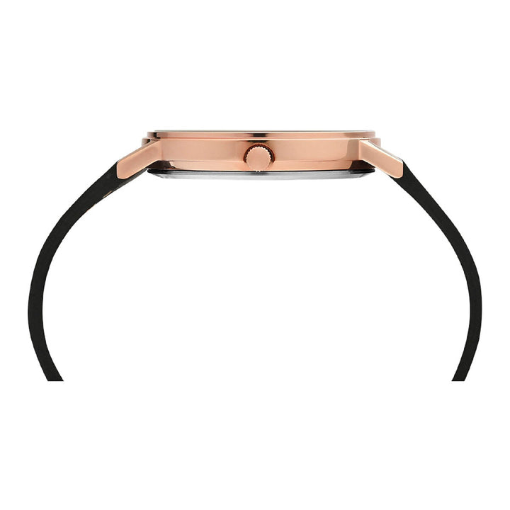 Timex Fashion Men's Black Dial Round Case 3 Hands Function Watch -TWTG80SMU04