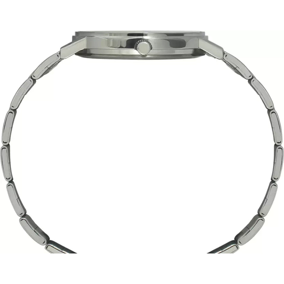 Timex Fashion Men's Silver Dial Round Case 3 Hands Function Watch -TWTG80SMU16