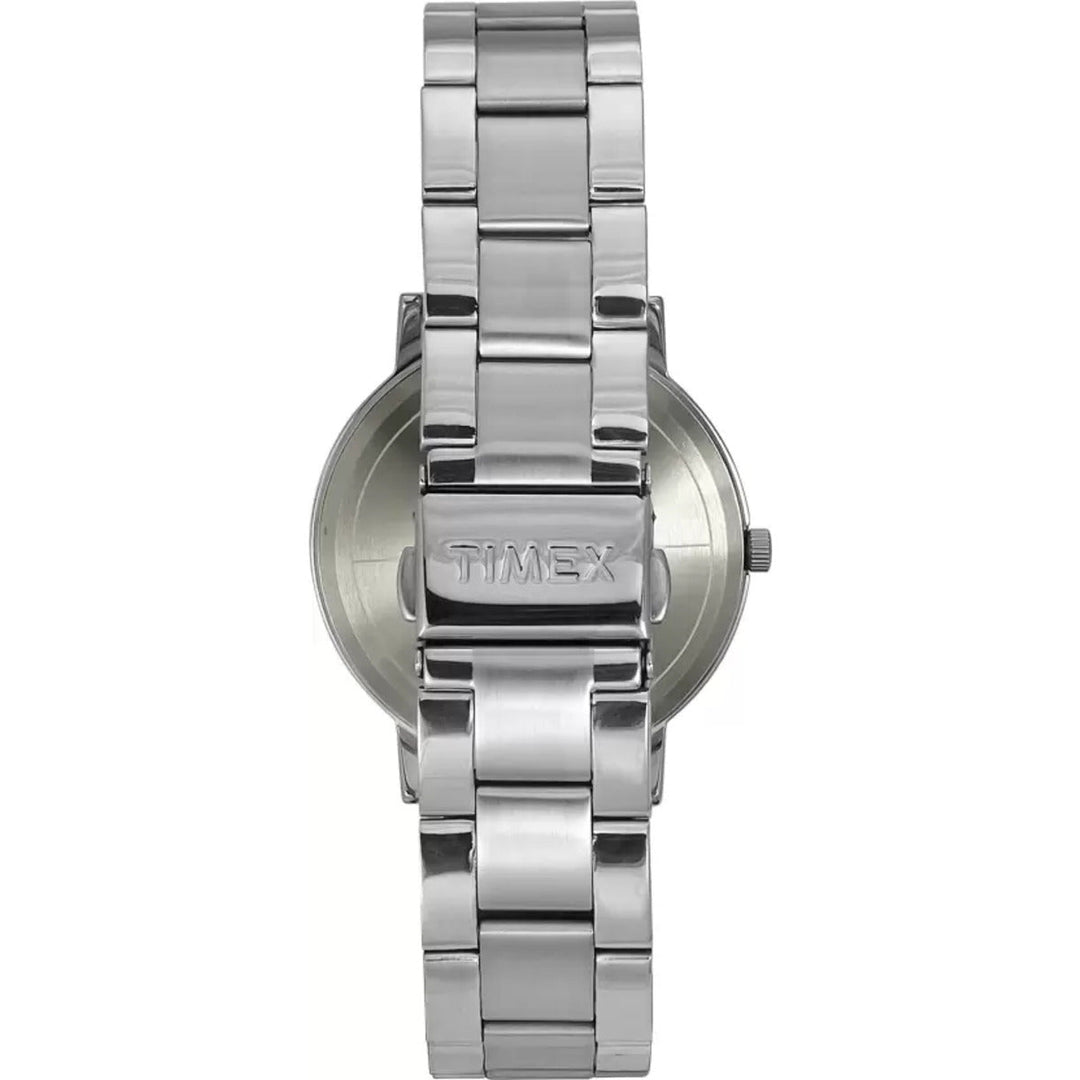 Timex Fashion Men's Silver Dial Round Case 3 Hands Function Watch -TWTG80SMU16