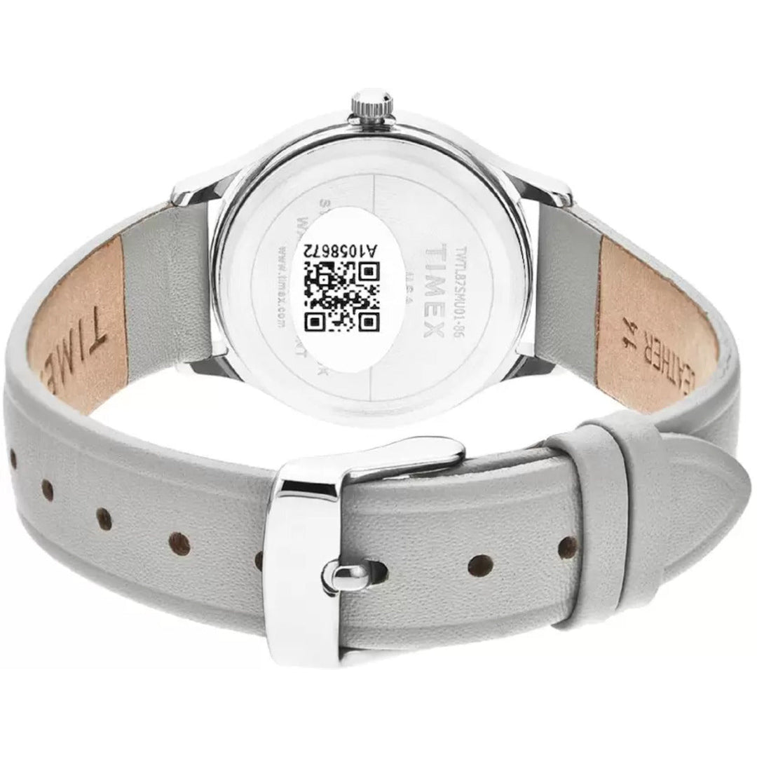 Timex Fashion Women's Silver Dial Round Case 3 Hands Function Watch -TWTL87SMU01