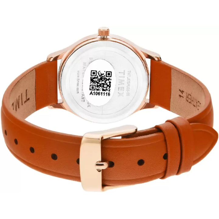 Timex Fashion Women's Silver Dial Round Case 3 Hands Function Watch -TWTL87SMU05