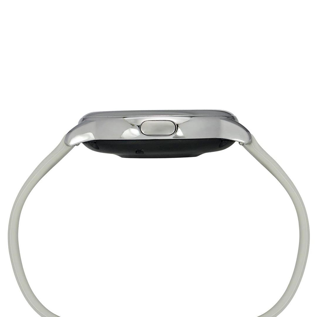 Timex Unisex Smart Fit 2.0 Dial Round Case Bluetooth Calling, Full Touch, Activity Tracking, HRM, SPO2, Blood Pressure, Multiple Watch Faces, 7 Sports Mode Smart Watch -TWTXW202T