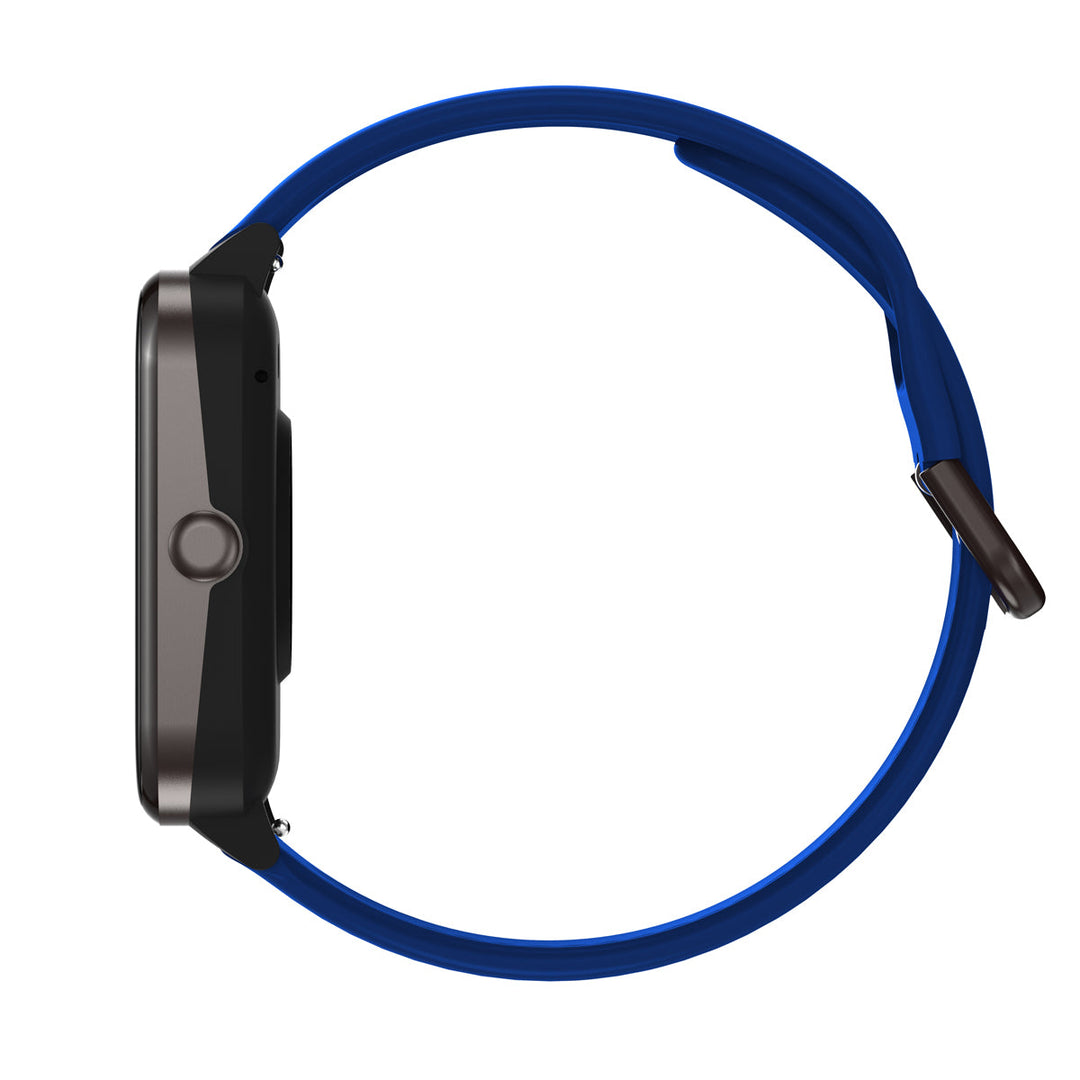 Timex Unisex Smart Fit 2.0 Dial Square Case Bluetooth Calling, Full Touch, Activity Tracking, HRM, SPO2, Blood Pressure, Multiple Watch Faces, 7 Sports Mode Smart Watch -TWTXW205T