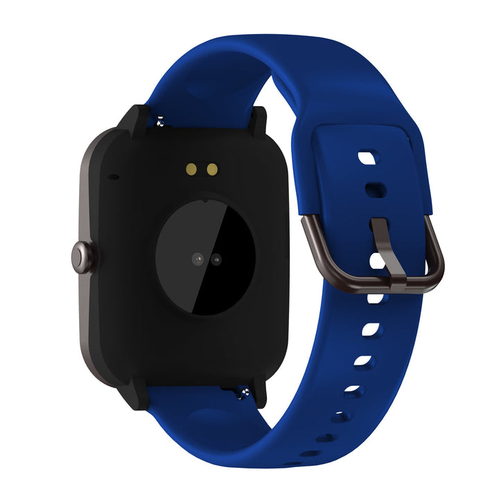 Timex Unisex Smart Fit 2.0 Dial Square Case Bluetooth Calling, Full Touch, Activity Tracking, HRM, SPO2, Blood Pressure, Multiple Watch Faces, 7 Sports Mode Smart Watch -TWTXW205T