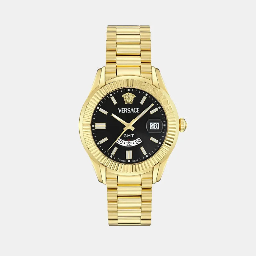 Versace Apodis VE0U00625 Black Dial Men&