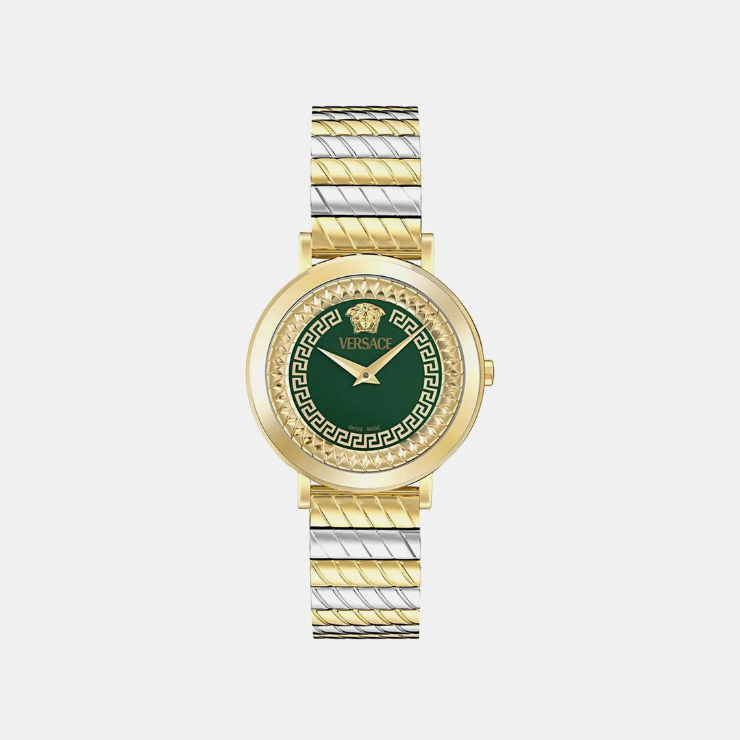 Versace Delphinus VE0O00225 Green Dial Women&