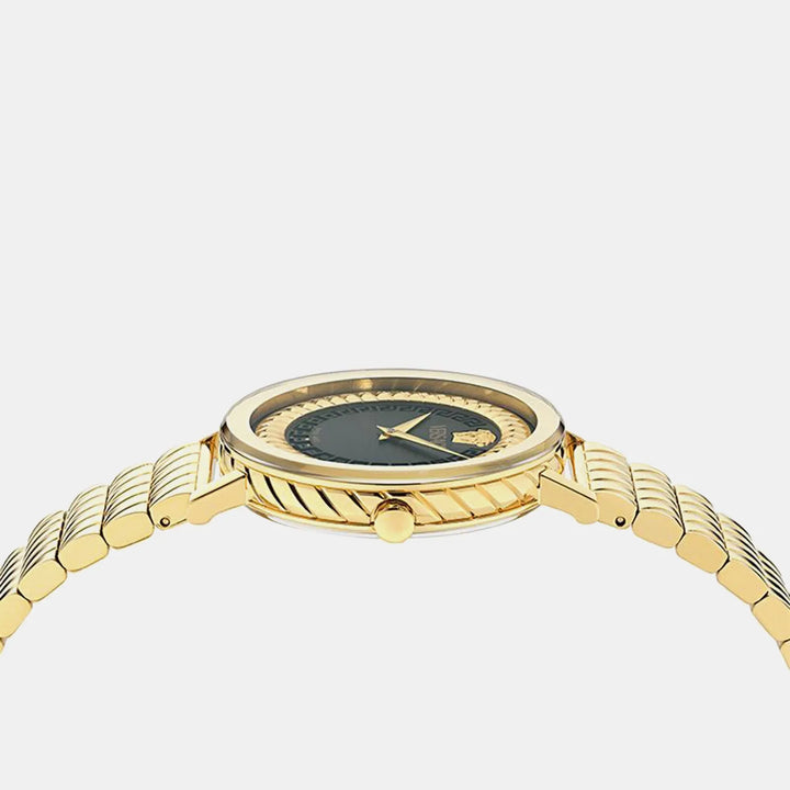 Versace Delphinus VE0O00425 Black Dial Women&