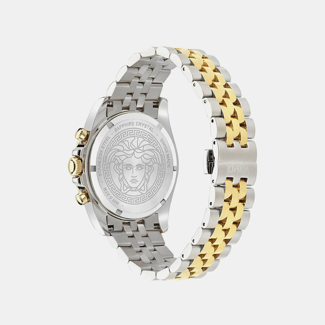 Versace Greca Chrono Wave Green Dial Men&
