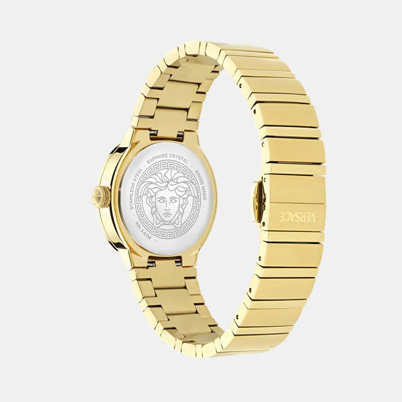 Versace Greca Logo Pearl VE0S00425 Green Dial Women&