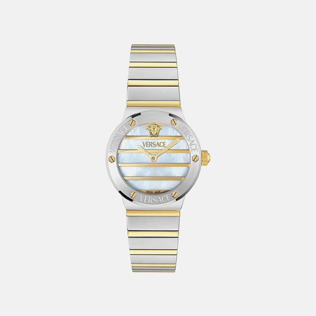 Versace Greca Logo VE0S00325 Mother of Pearl Dial Women&