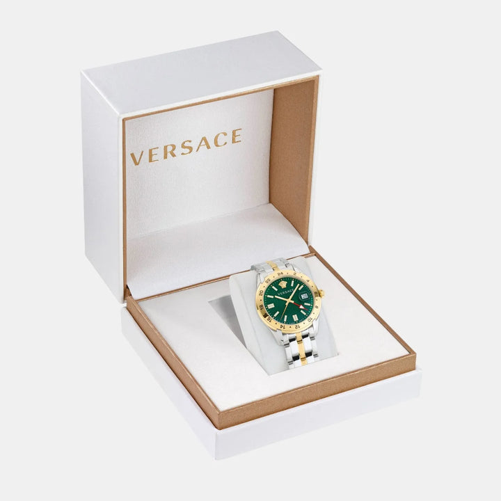 Versace Greca Time Green Dial Men&