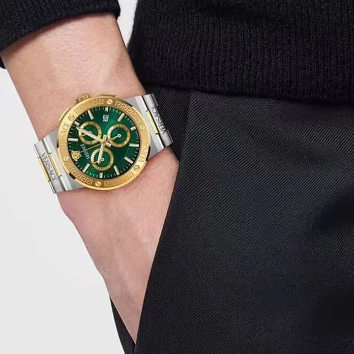 Versace Greca VEKMA0425 Chronograph Unisex Watch