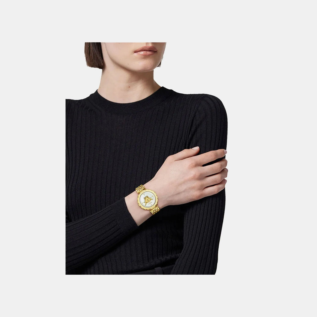 Versace Medusa Heritage White Dial Women&