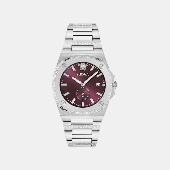 Versace Tolomeo Burgundy Dial Men&