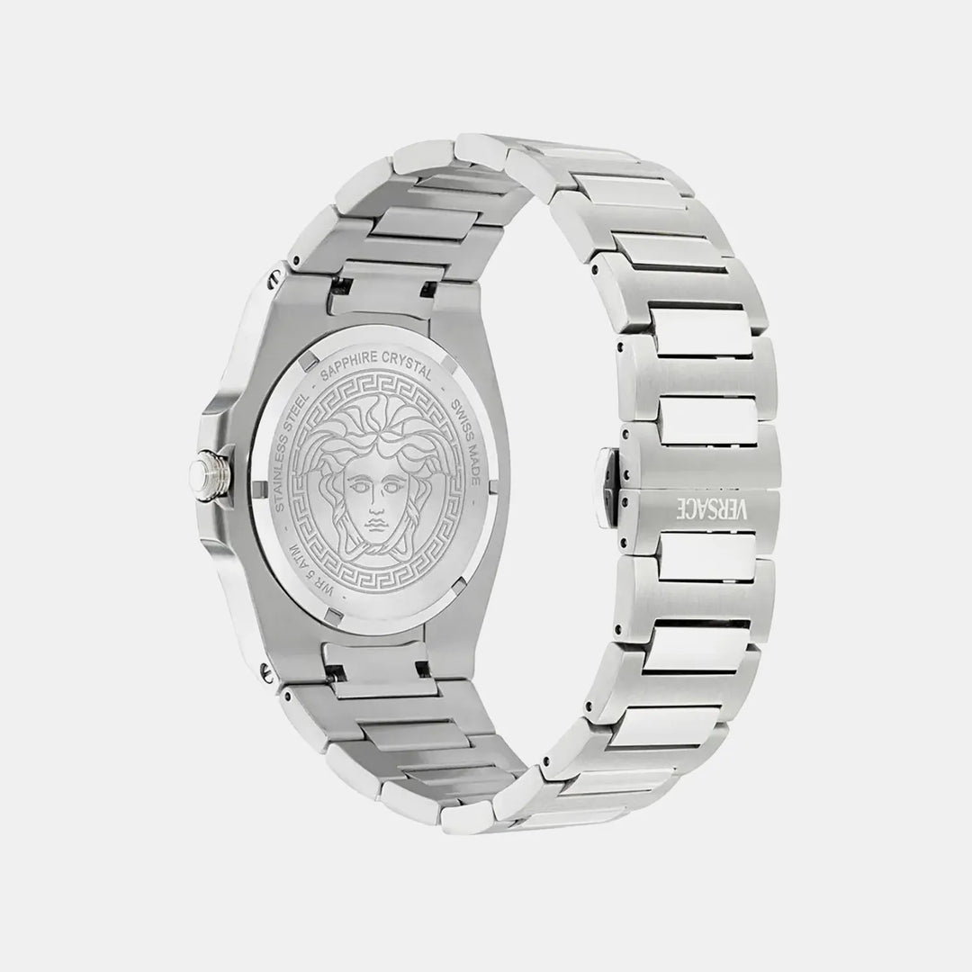 Versace Tolomeo Burgundy Dial Men&