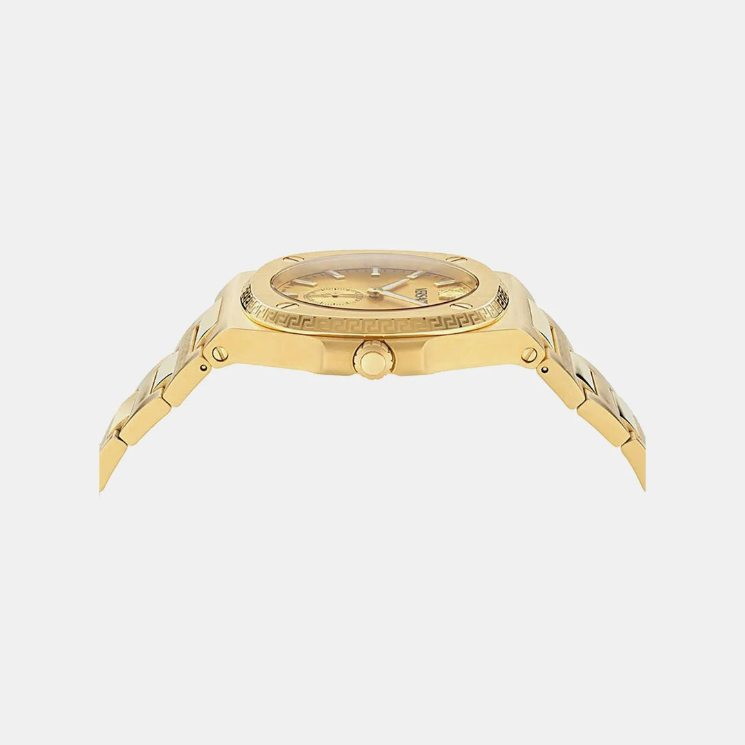 Versace Tolomeo VE0V00525 Quartz Gold Dial Men&
