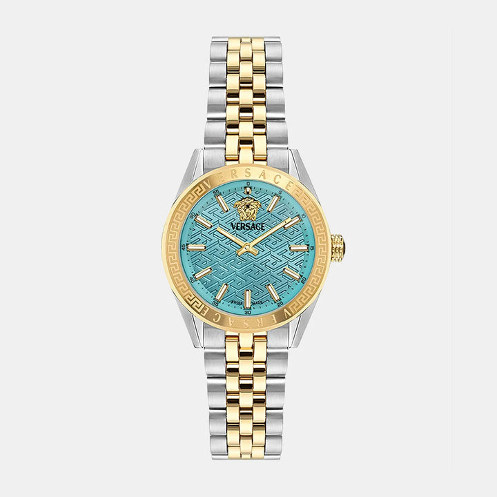 Versace V-Code Lady VE8I00524 Blue Dial Women&