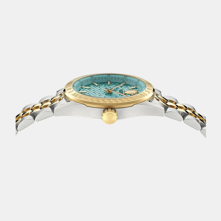 Versace V-Code Lady VE8I00524 Blue Dial Women&