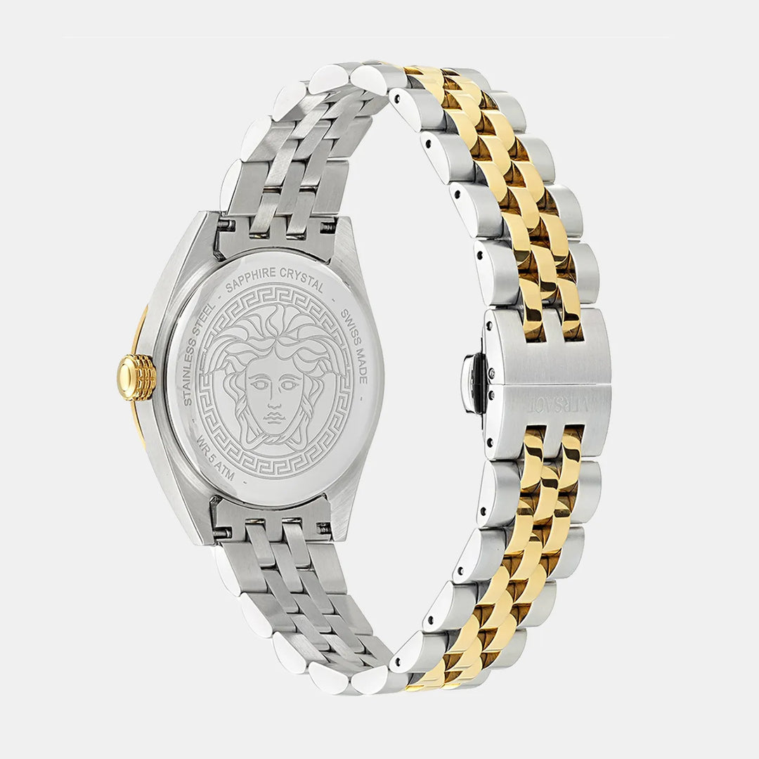 Versace V-Code Lady VE8I00524 Blue Dial Women&