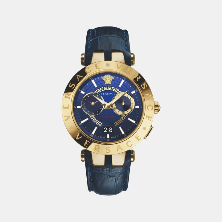 Versace V-Race VEBV00219 Blue Dial Men&