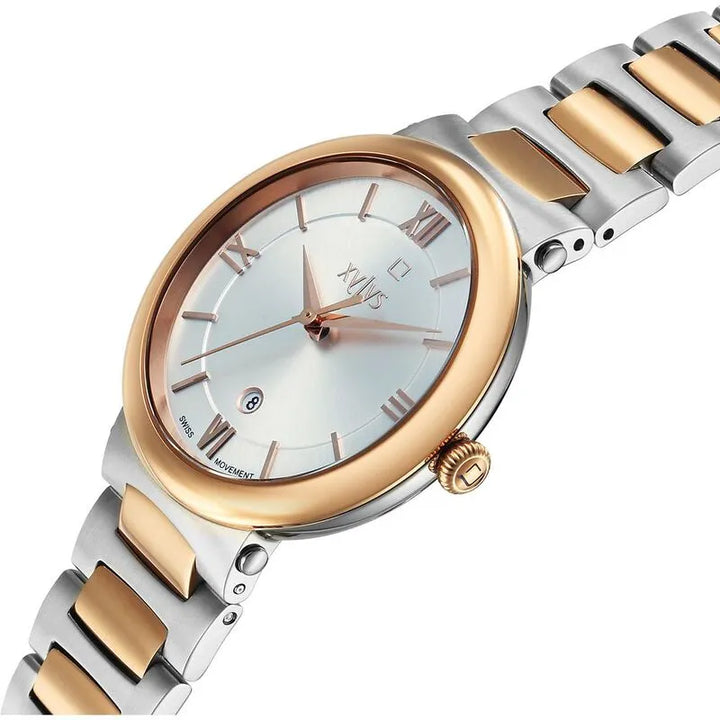Xylys 45027KM01E Silver Dial Two Toned Stainless Steel Women&