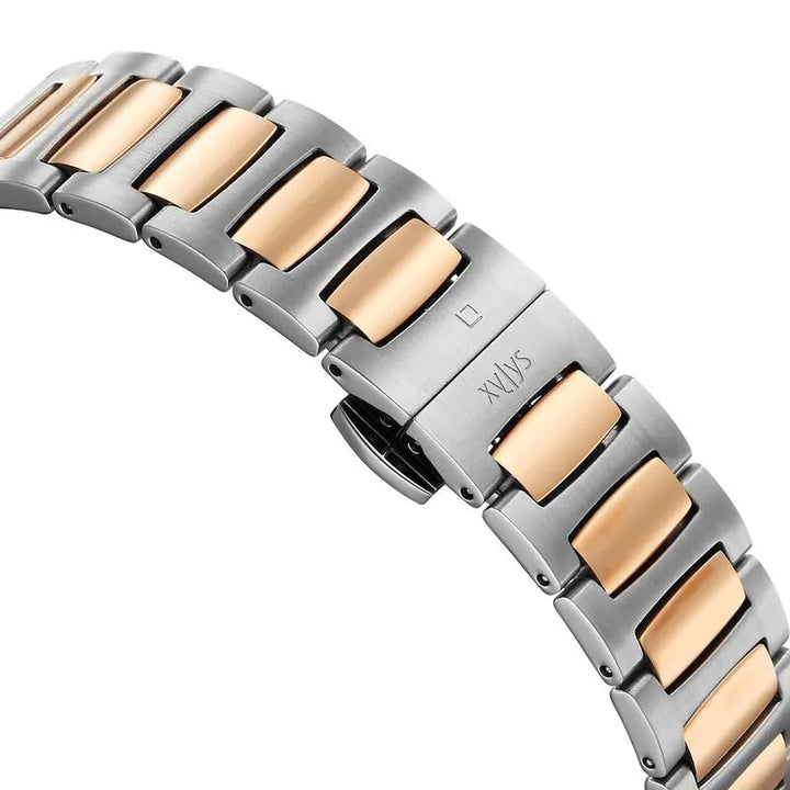Xylys 45027KM01E Silver Dial Two Toned Stainless Steel Women&