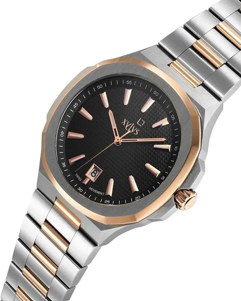 Xylys PARKOUR 40058KM01E Black Dial Men&