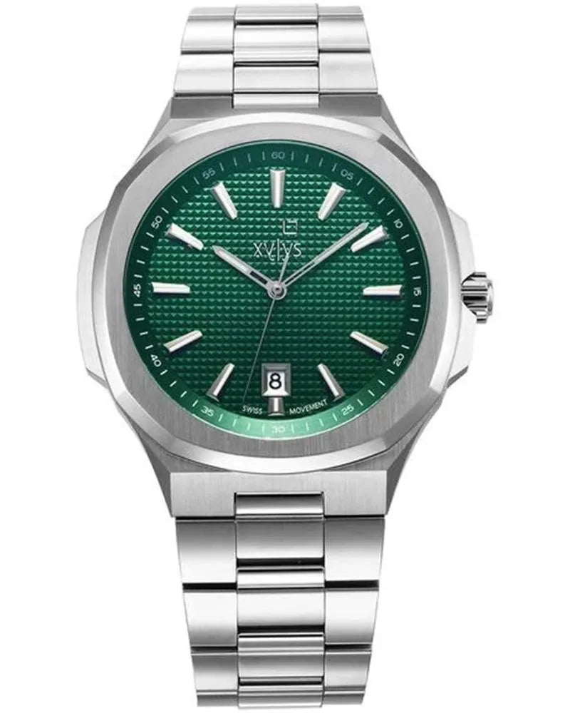 Xylys PARKOUR 40058SM02E Green Dial Men&