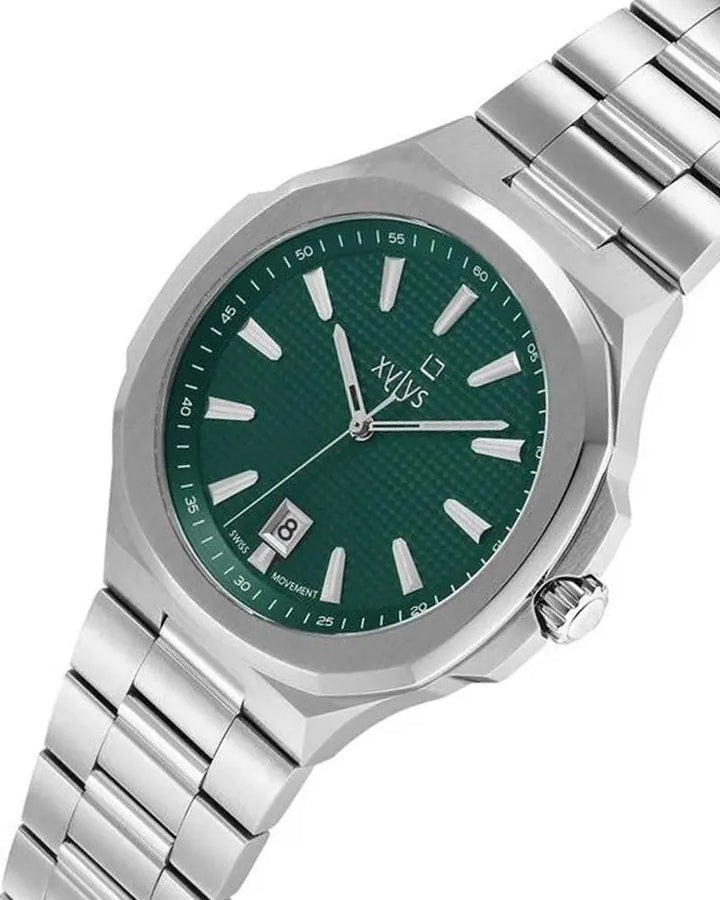 Xylys PARKOUR 40058SM02E Green Dial Men&