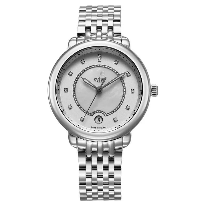 Xylys Quartz Analog Silver Dial Women&