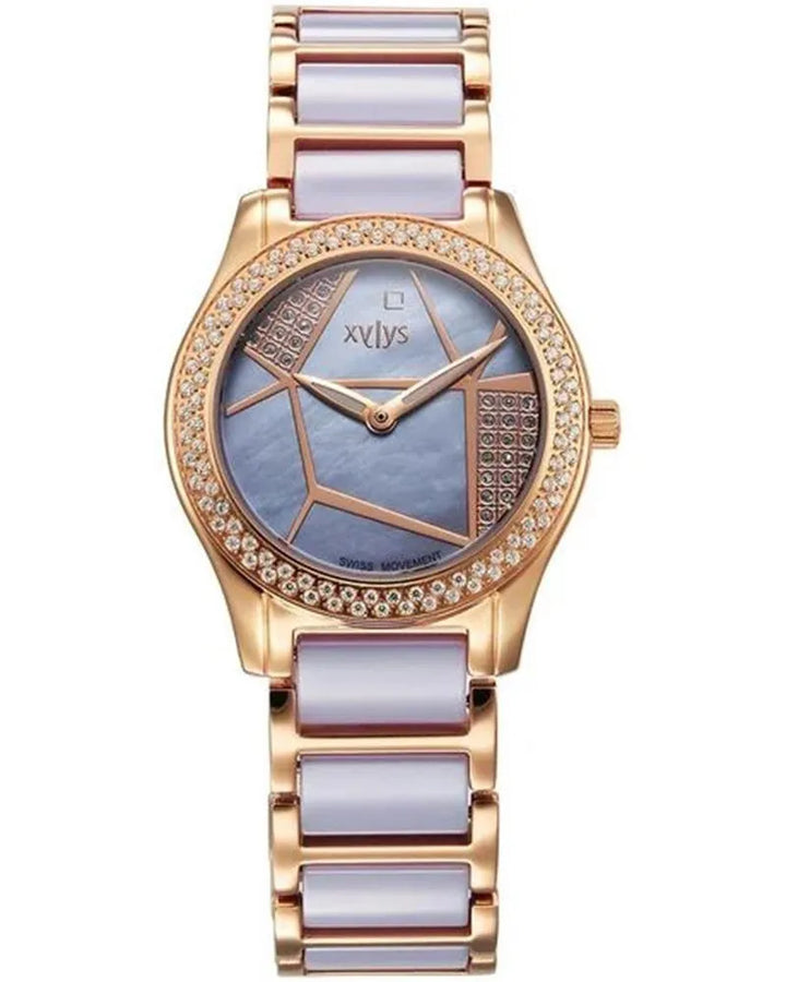 Xylys Shimmer 9766WD03E Purple Dial Women&