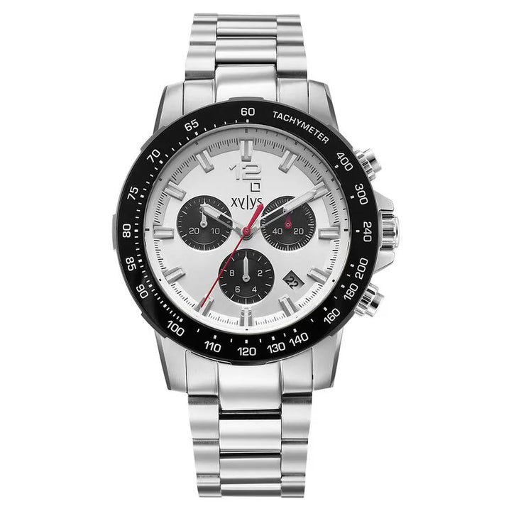 Xylys Swiss Quartz Chronograph Silver Dial Men&