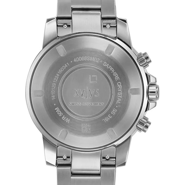 Xylys Swiss Quartz Chronograph Silver Dial Men&