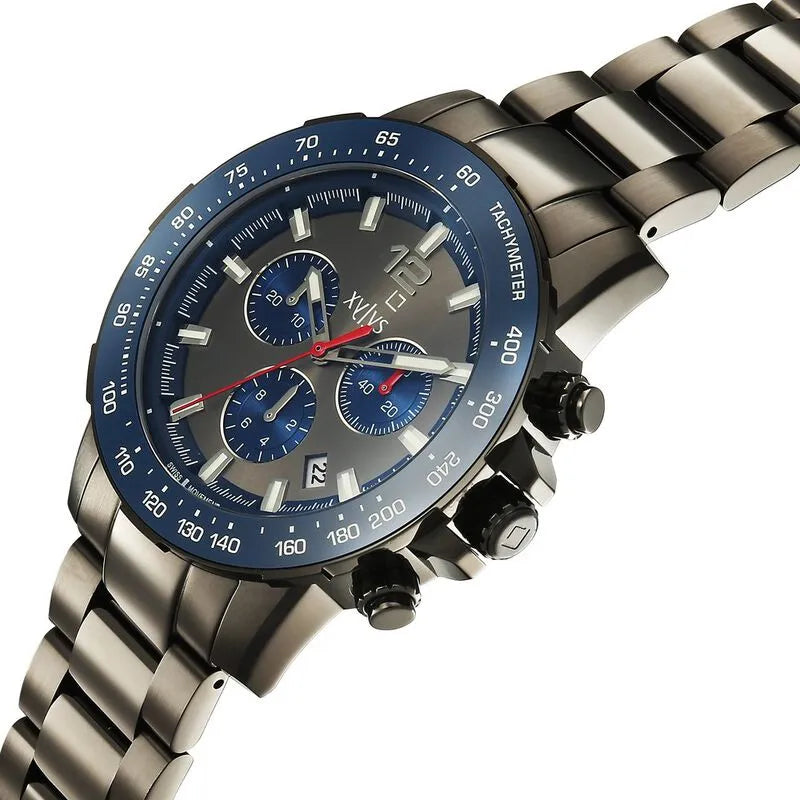 Xylys Swiss Quartz Grey Dial Men&