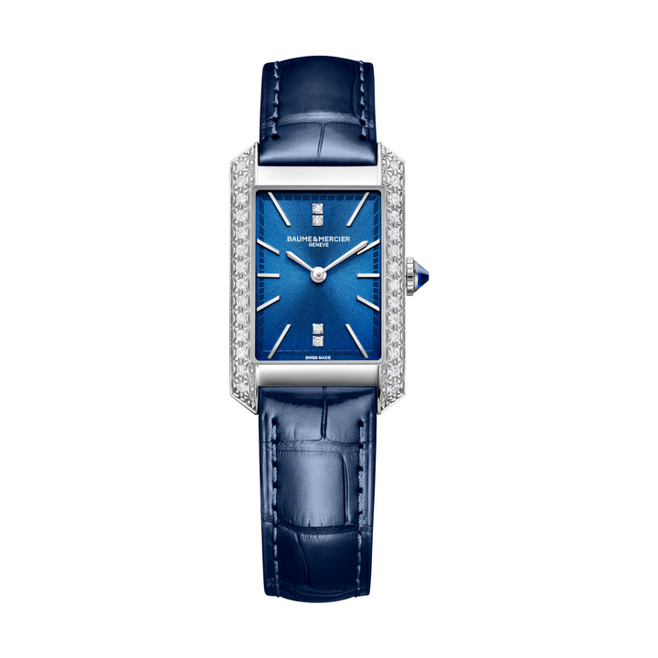 Baume &amp; Mercier Hampton 10709 Women’s Quartz Watch – Blue Dial
