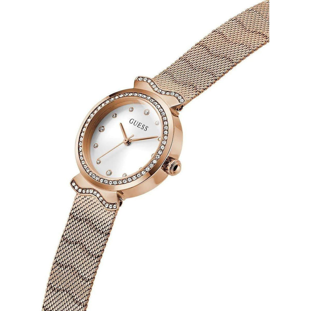 GUESS MERMAID Ladies Rose Gold Tone Analog Watch GW0866L3