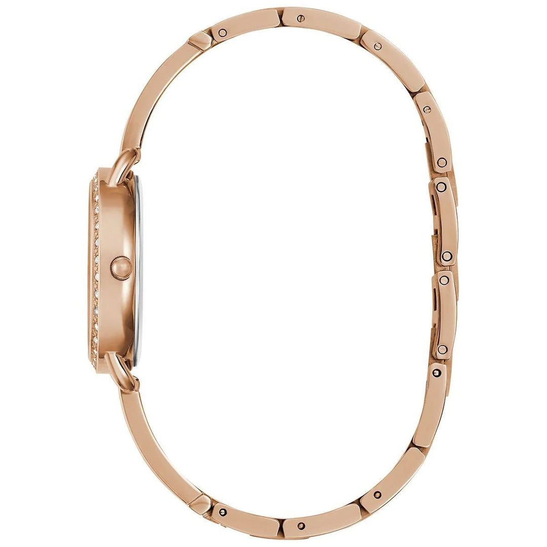 GUESS TRI BELLINI Ladies Rose Gold Tone Analog Watch GW0914L3