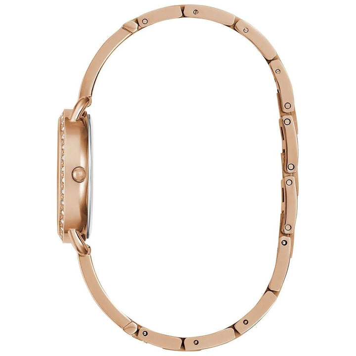 GUESS TRI BELLINI Ladies Rose Gold Tone Analog Watch GW0914L3