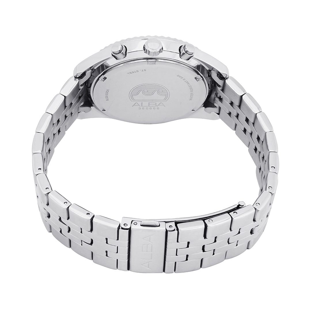 Alba AT3H15X1 Forest Green Dial Chronograph