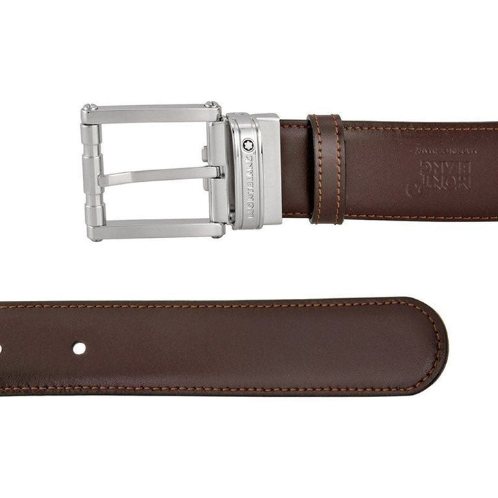 Mont Blanc Reversible Calfskin Leather Belt 105092