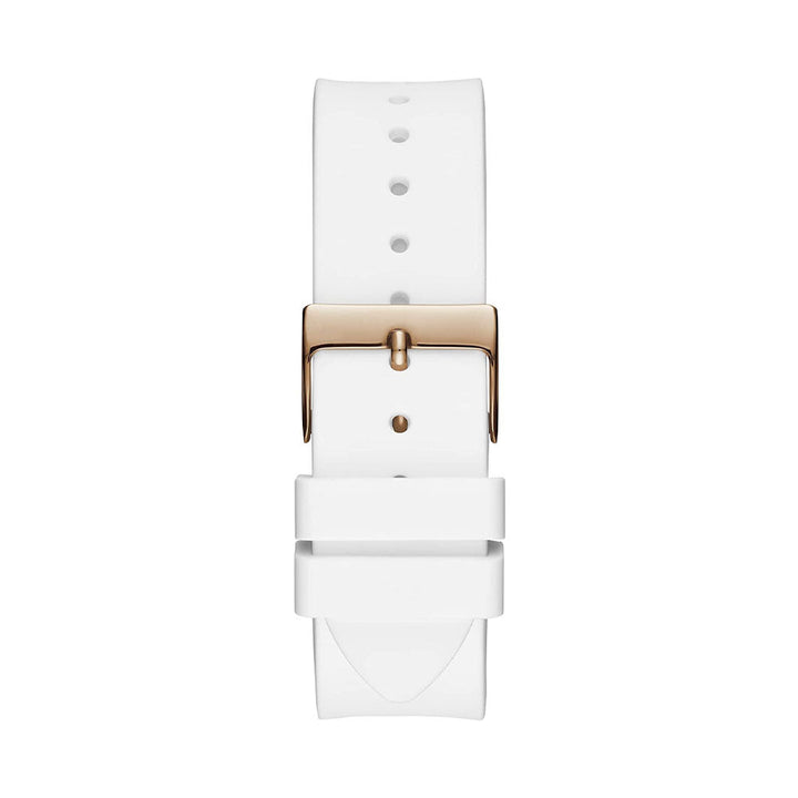 GUESS Analog White Dial Women's Watch GW0118L4