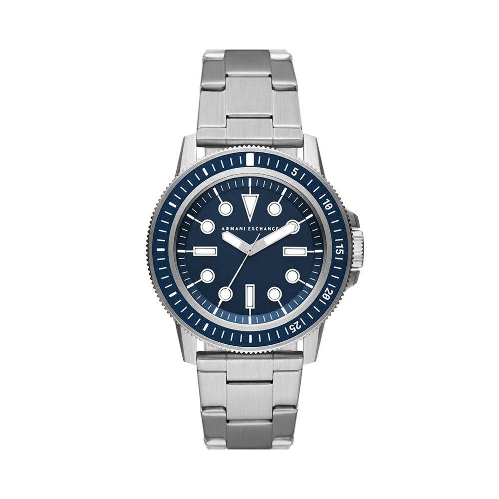 Armani Exchange Leonardo Analog Blue Dial Men's Watch-AX1861