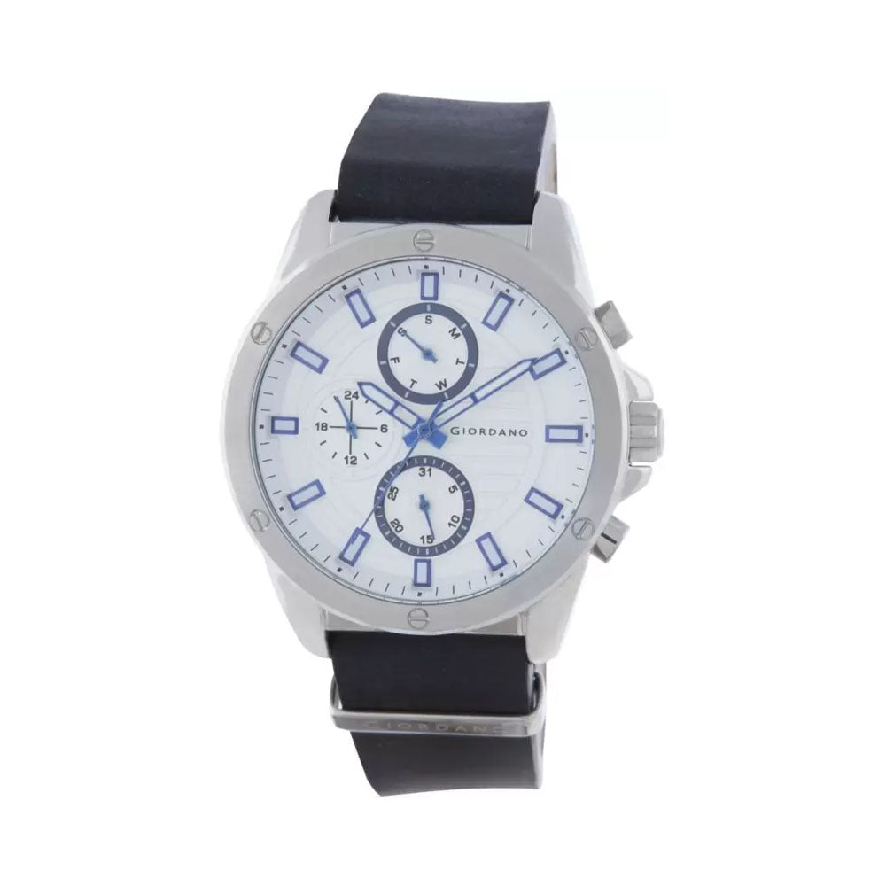 Giordano Mens Silver Dial Multifunction Watch 1885-03