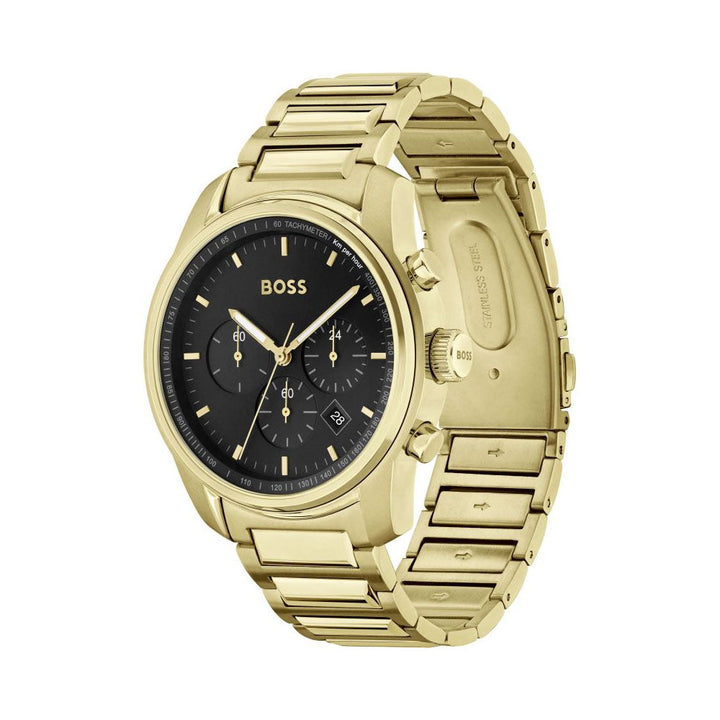 HUGO BOSS Trace Gold & Black Men's Watch 151400