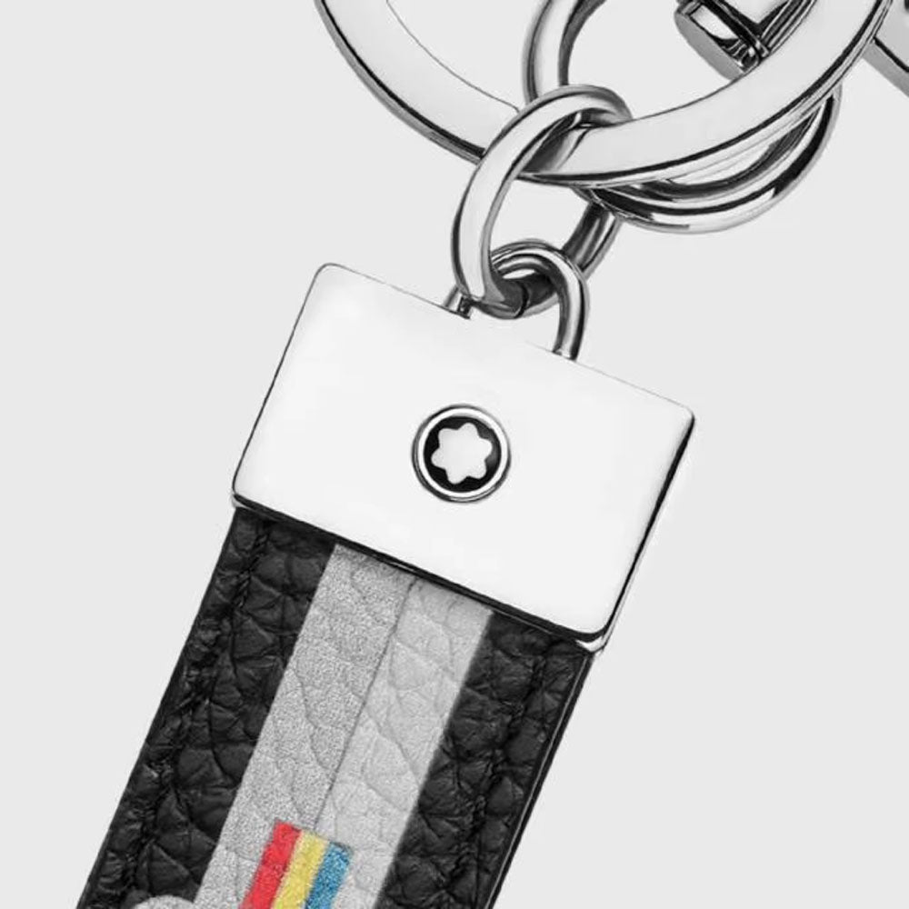 MONT BLANC KEY FOB MEISTERSTUCK SOFT GRAIN MIX TAPES LOOP