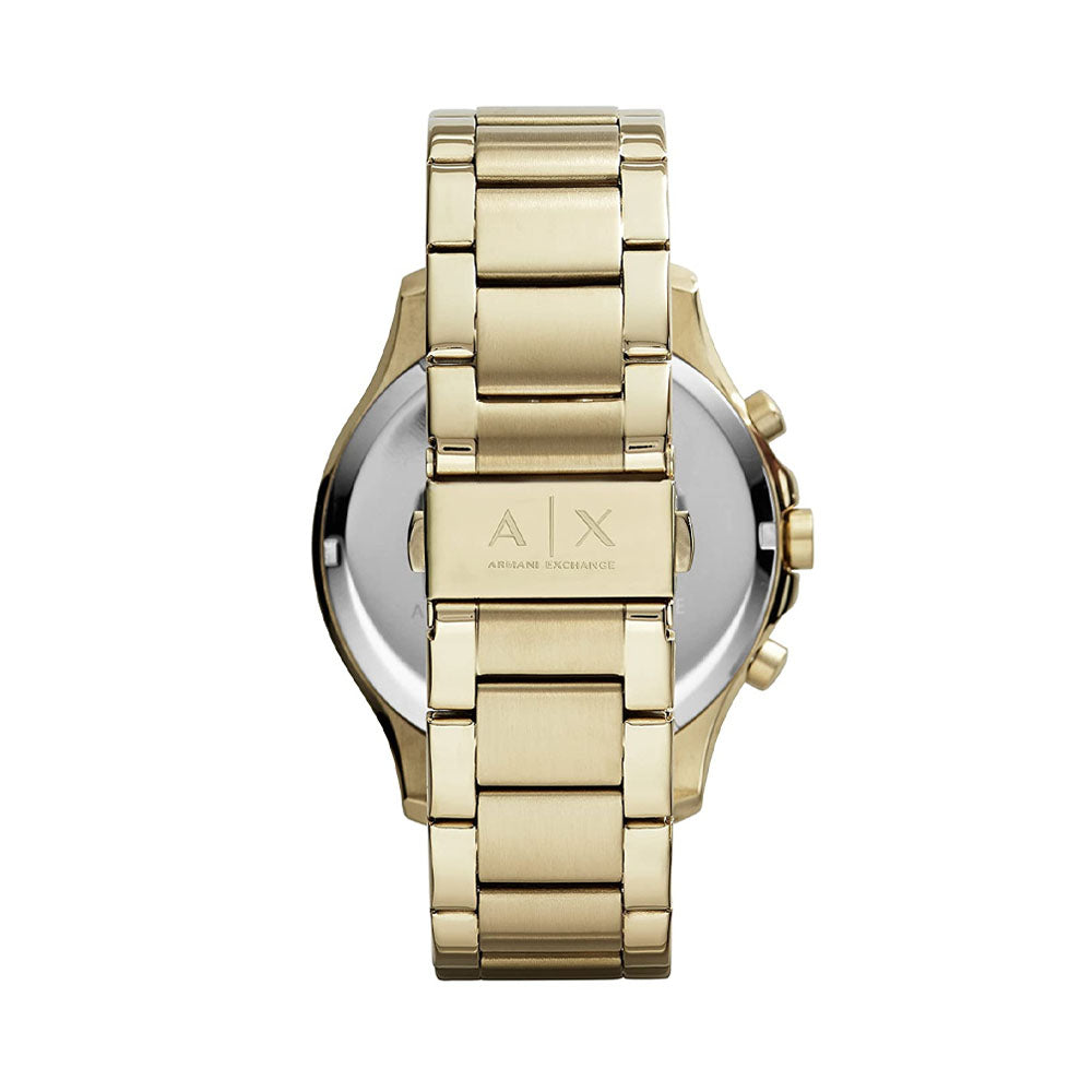 Armani gold sale plated mens watch