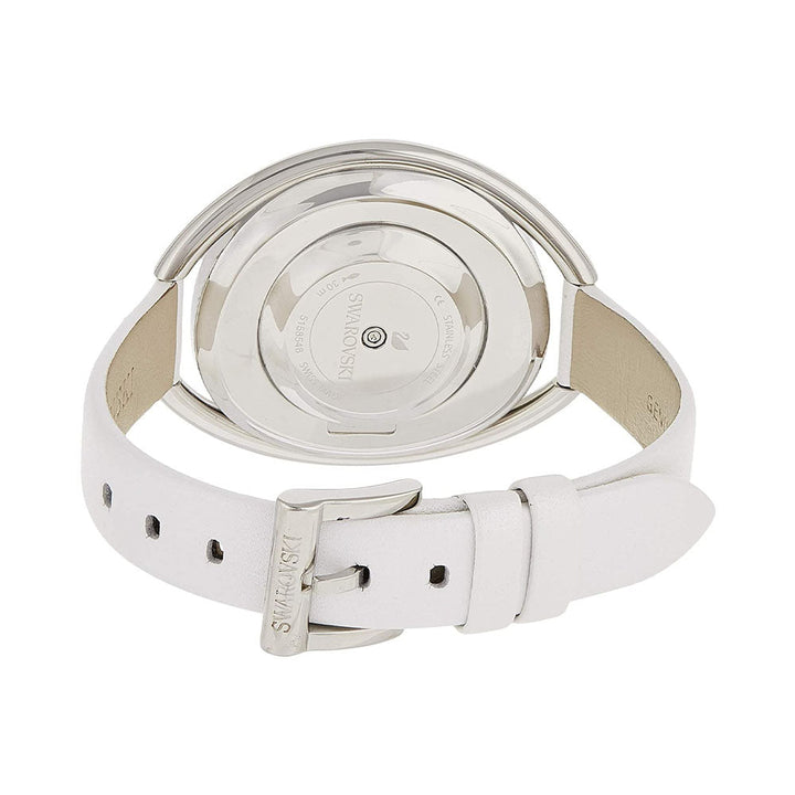 Swarovski Crystalline Oval White Ladies Watch Silver Dial - 5158548